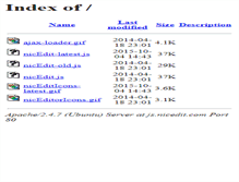 Tablet Screenshot of js.nicedit.com